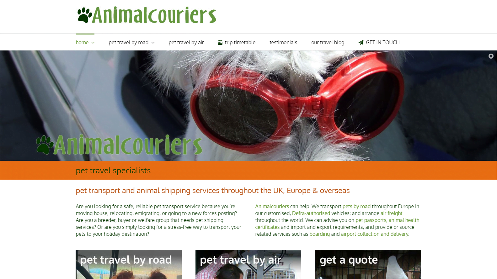 Animal Couriers