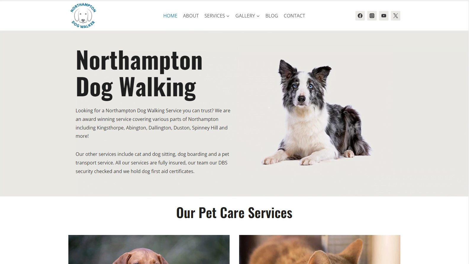 Northampton Dog Walker