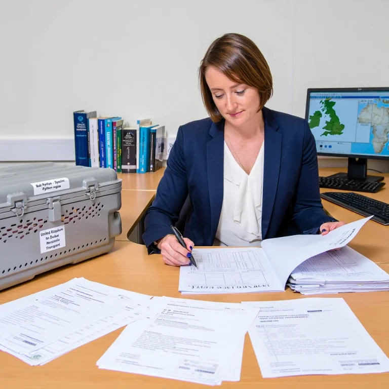 Full UK to Dubai Reptile Relocation Management