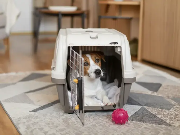 IATA-Compliant Pet Crates and Travel Comfor