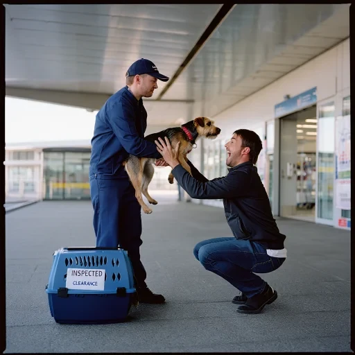 Pet delivery and reunion in the UK