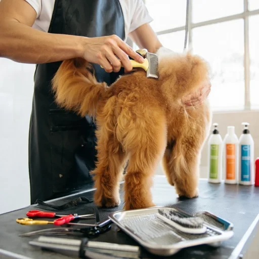 Professional pet grooming