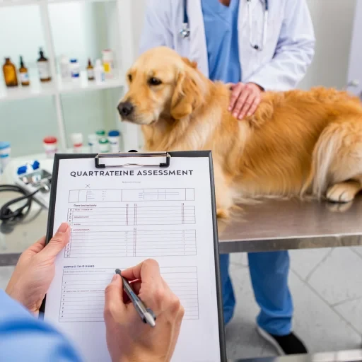 aw mobile snap of pet quarantine risk assessment