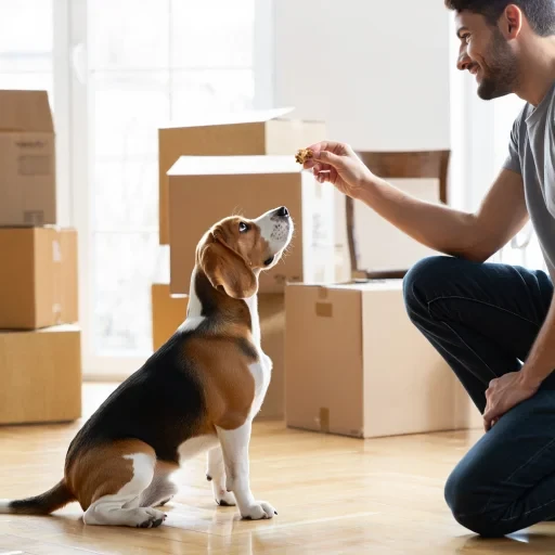 og settling into new home after permanent relocation