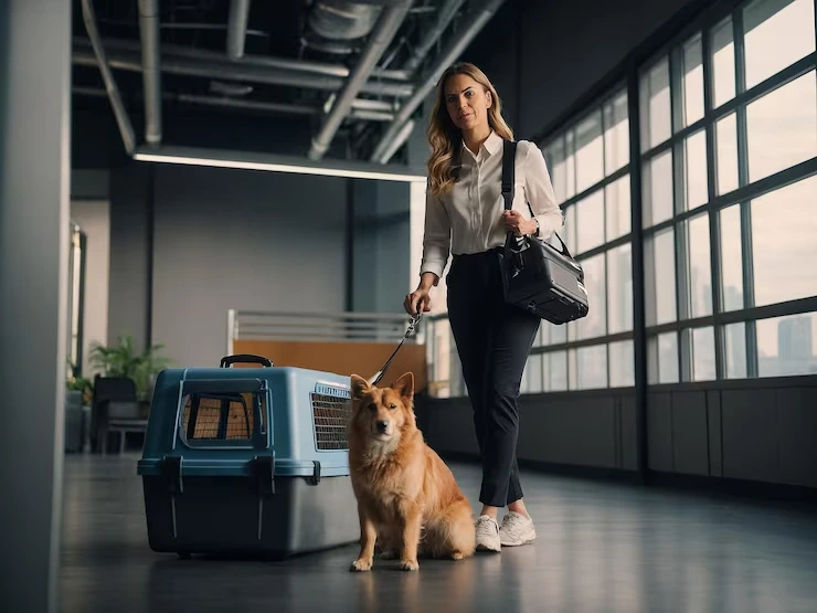 Premium Dog Relocation Services with International Travel Support
