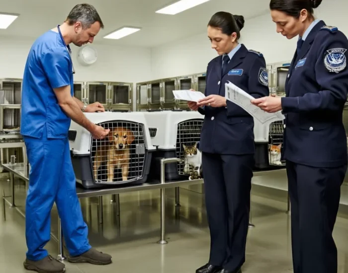 Airport Check-In Handling and Frankfurt Arrival Procedures